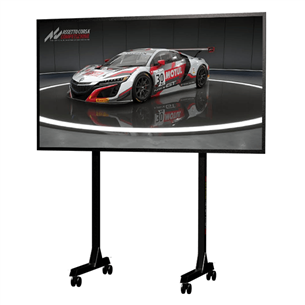 Next Level Racing Free Standing Single Monitor Stand, black - Monitor Stand NLR-A011