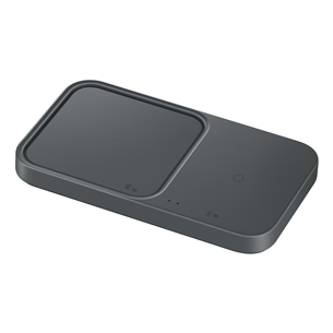 Samsung Wireless Charger Duo Pad + Travel Adapter, tumehall - Juhtmevaba laadija