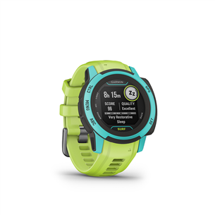 Garmin Instinct 2S, Surf Edition, 40 мм, синий/зеленый - Спортивные часы