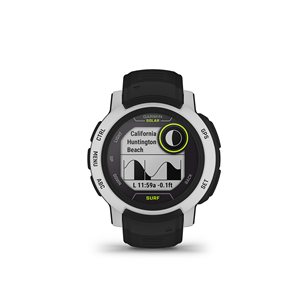 Garmin Instinct 2 Solar, Surf Edition, 45 мм, черный/серый - Спортивные часы