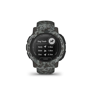 Garmin Instinct 2, Camo Edition, 45 mm, tumehall kamuflaaž - Spordikell