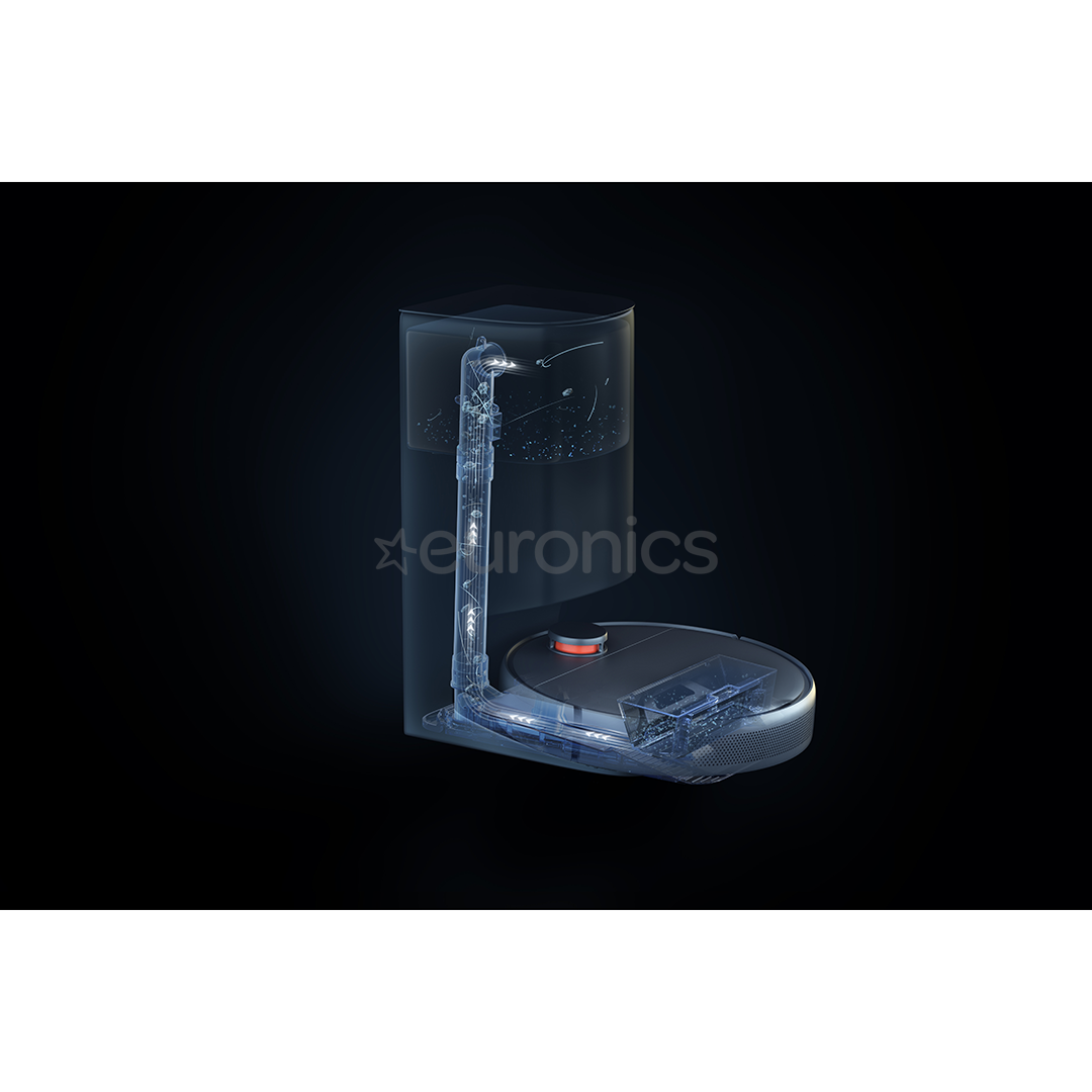 Xiaomi Mi Robot Vacuum-Mop 2 Ultra, must - Puhastusjaam Robottolmuimejale