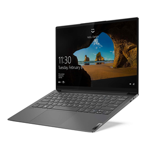 Lenovo Yoga Slim 7 13ACN5, 13,3", QHD, Ryzen 5, 16 ГБ, 512 ГБ, серый - Ноутбук 82CY002VMX