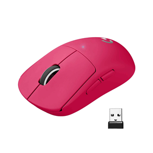 Logitech Pro X Superlight, pink - Wireless Optical Mouse