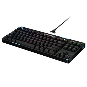 Logitech PRO X Shroud, TKL, SWE, черный - Клавиатура