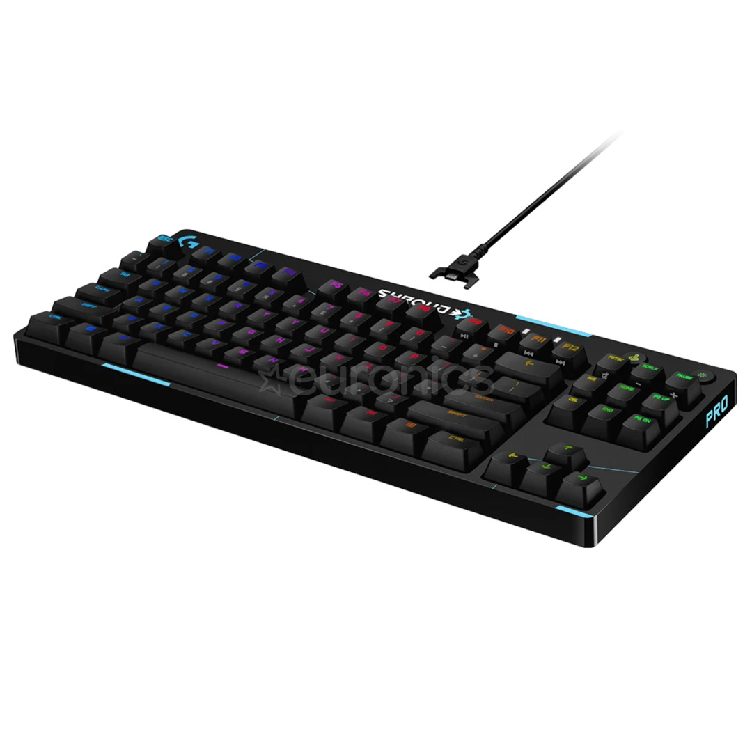 Logitech PRO X Shroud, TKL, SWE, black - Keyboard