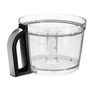 KitchenAid Artisan, 4 L, 650 W, black - Food Processor