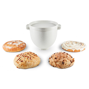 KitchenAid, 4,7 л, белый - Чаша с крышкой для выпекания хлеба