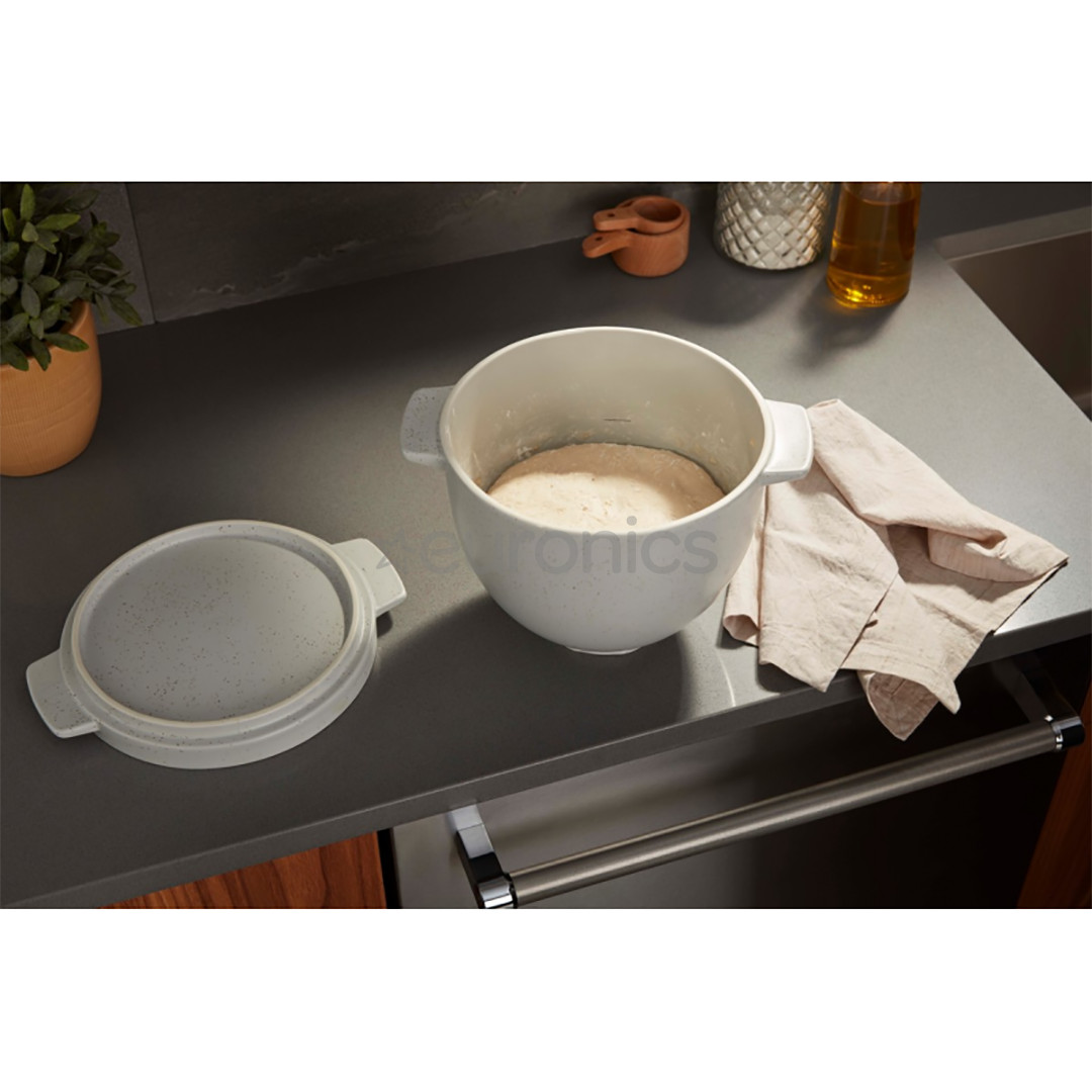 KitchenAid, 4,7 л, белый - Чаша для теста с крышкой