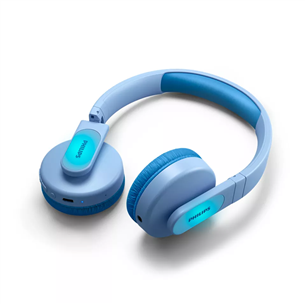 Philips TAK4206BL/00, blue - Wireless headphones for kids