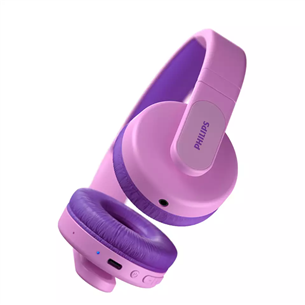 Philips TAK4206BL/00, pink - Wireless headphones for kids