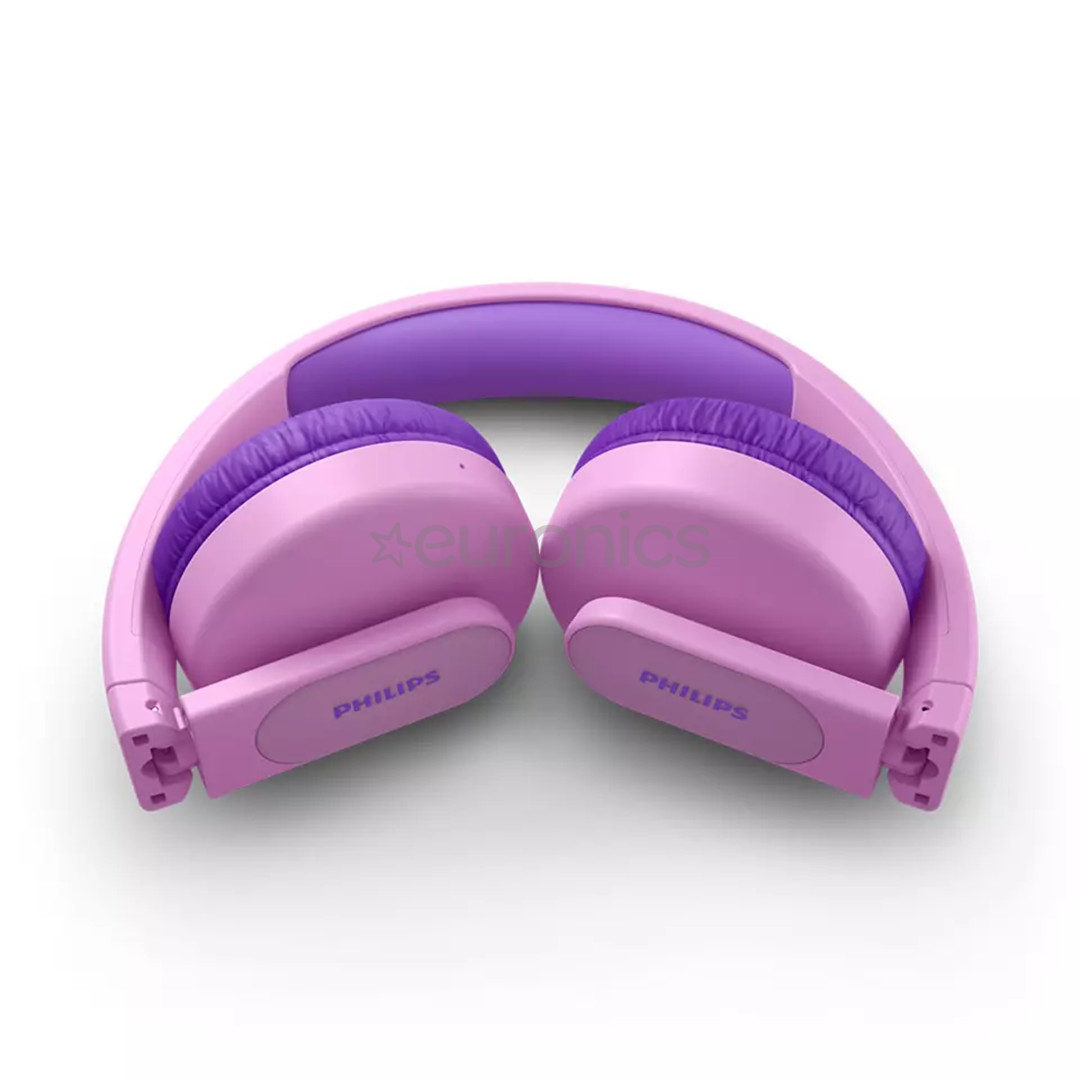 Philips TAK4206BL/00, roosa - Laste juhtmevaba kõrvaklapid