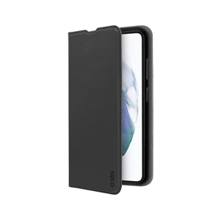 SBS, Samsung Galaxy S22, black – Wallet cover