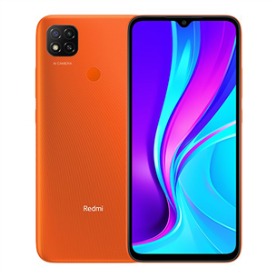 Xiaomi Redmi 9C, 32 GB, orange - Smartphone