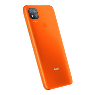 Xiaomi Redmi 9C, 32 GB, oranž - Nutitelefon