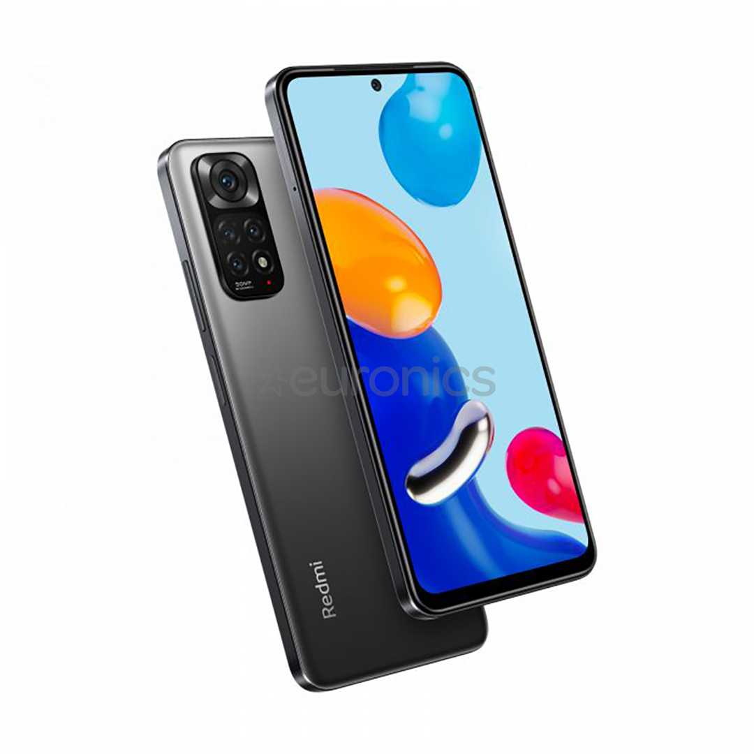 Xiaomi Redmi Note 11, 4 GB / 64GB, graphite gray - Smartphone