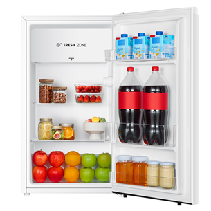 Hisense, 94 L, height 85 cm, white - Mini Fridge