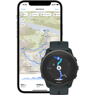 Suunto 5 Peak, темно-зеленый - Спортивные часы