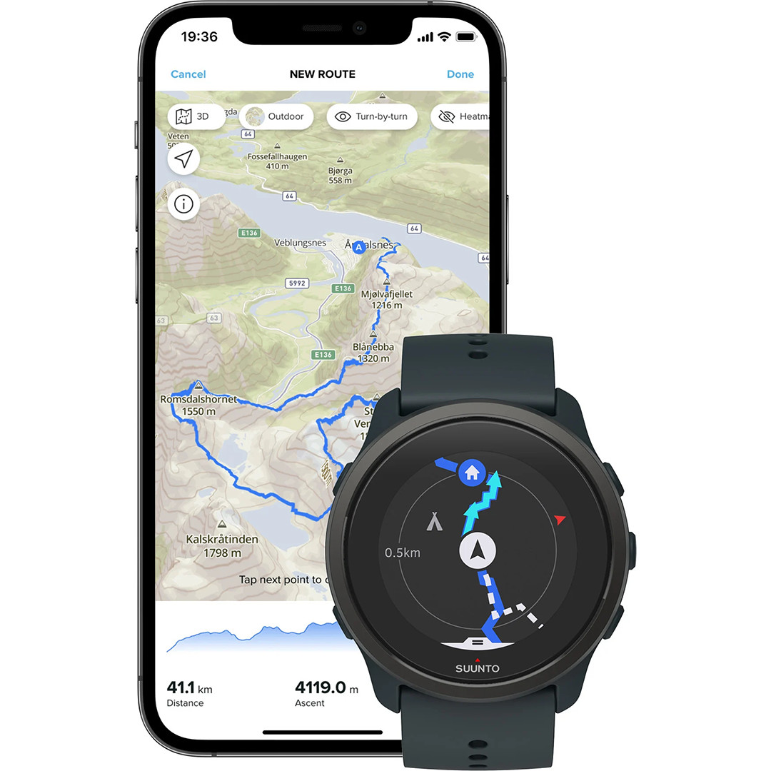 Suunto 5 Peak, dark green - Sport Watch