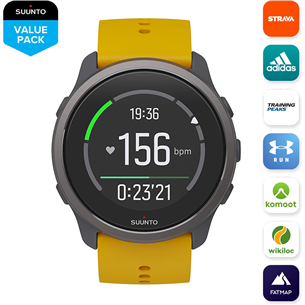 Suunto 5 Peak, yellow - Sport Watch