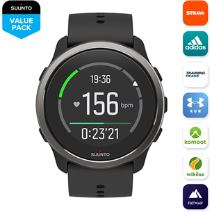 Suunto 5 Peak, must - Spordikell