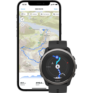 Suunto 5 Peak, must - Spordikell