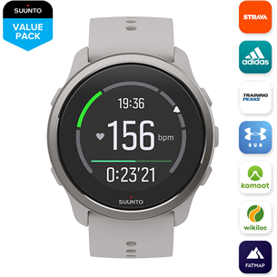 Suunto 5 Peak, light gray - Sport Watch