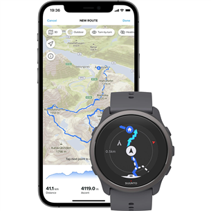 Suunto 5 Peak, dark gray - Sport Watch