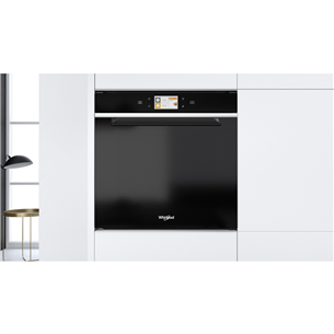 Whirlpool, 73 L, hall - Integreeritav ahi