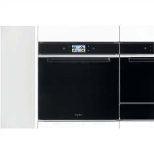 Whirlpool, 73 L, hall - Integreeritav ahi