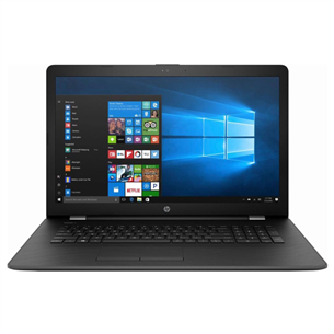 HP Laptop 17, Celeron, 4 ГБ, 128 ГБ, черный - Ноутбук 5R8U4EA#UUW