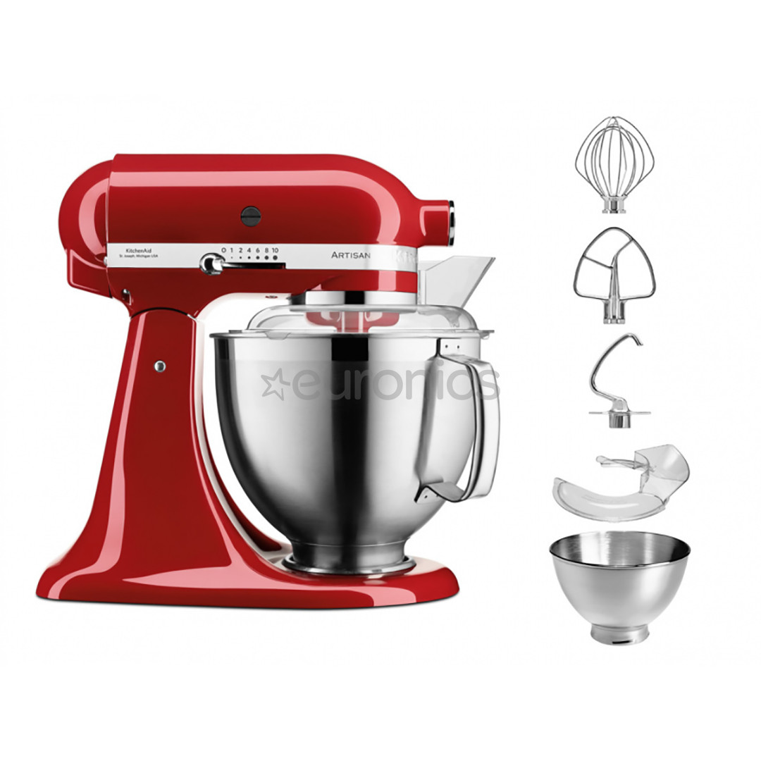 KitchenAid Artisan Exclusive, 4,8 л, 300 Вт, красный - Миксер