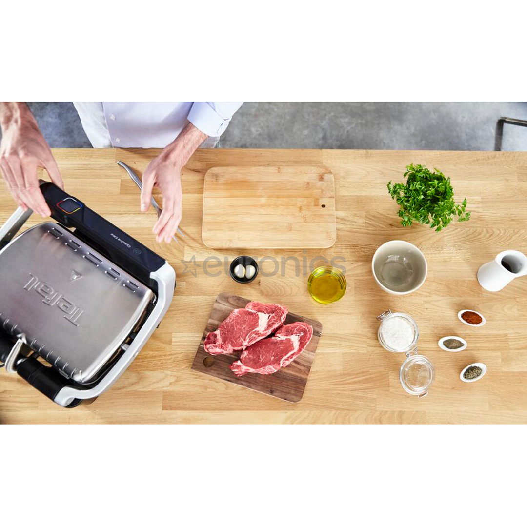 Tefal OptiGrill Elite, 2000 W, black/inox - Table grill