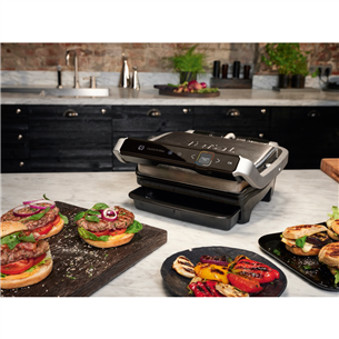 Tefal OptiGrill Elite, 2000 W, black/inox - Table grill