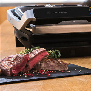 Tefal OptiGrill Elite, 2000 W, black/inox - Table grill