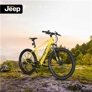 Jeep Mountain E-Bike MHR 7000, 27,5'', yellow - E-bike