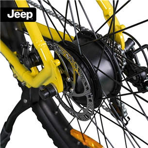 Jeep Mountain E-Bike MHR 7000, 27,5'', желтый - Электровелосипед