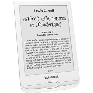 PocketBook Basic Lux 3, 6", 8 ГБ, белый - Электронная книга
