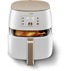 Philips Airfryer Premium XXL, 7,3 л, 2225 Вт, белый - Аэрогриль + комплект для выпечки