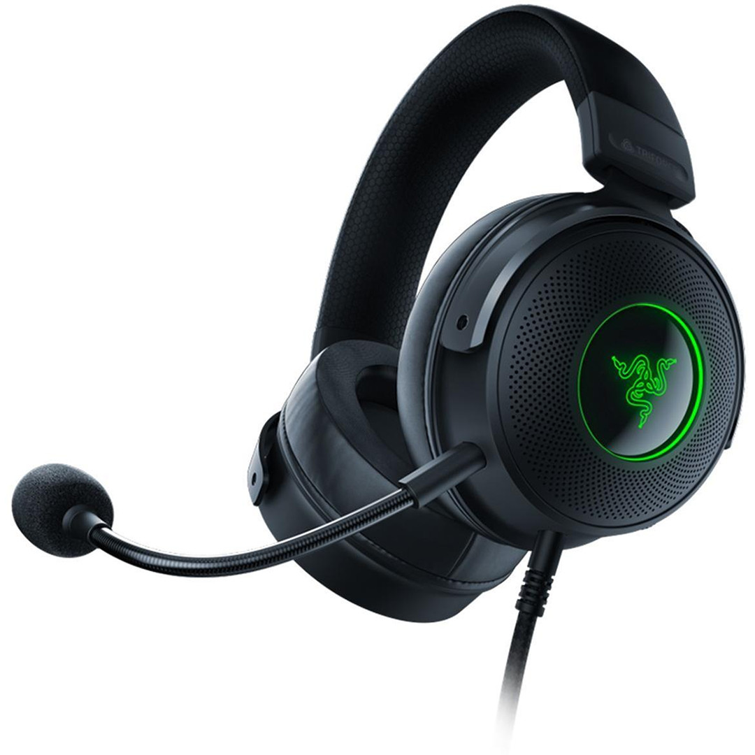 Razer Kraken V3 HyperSense, must - Peakomplekt