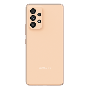 Samsung Galaxy A53 5G, 128 ГБ, оранжевый - Смартфон