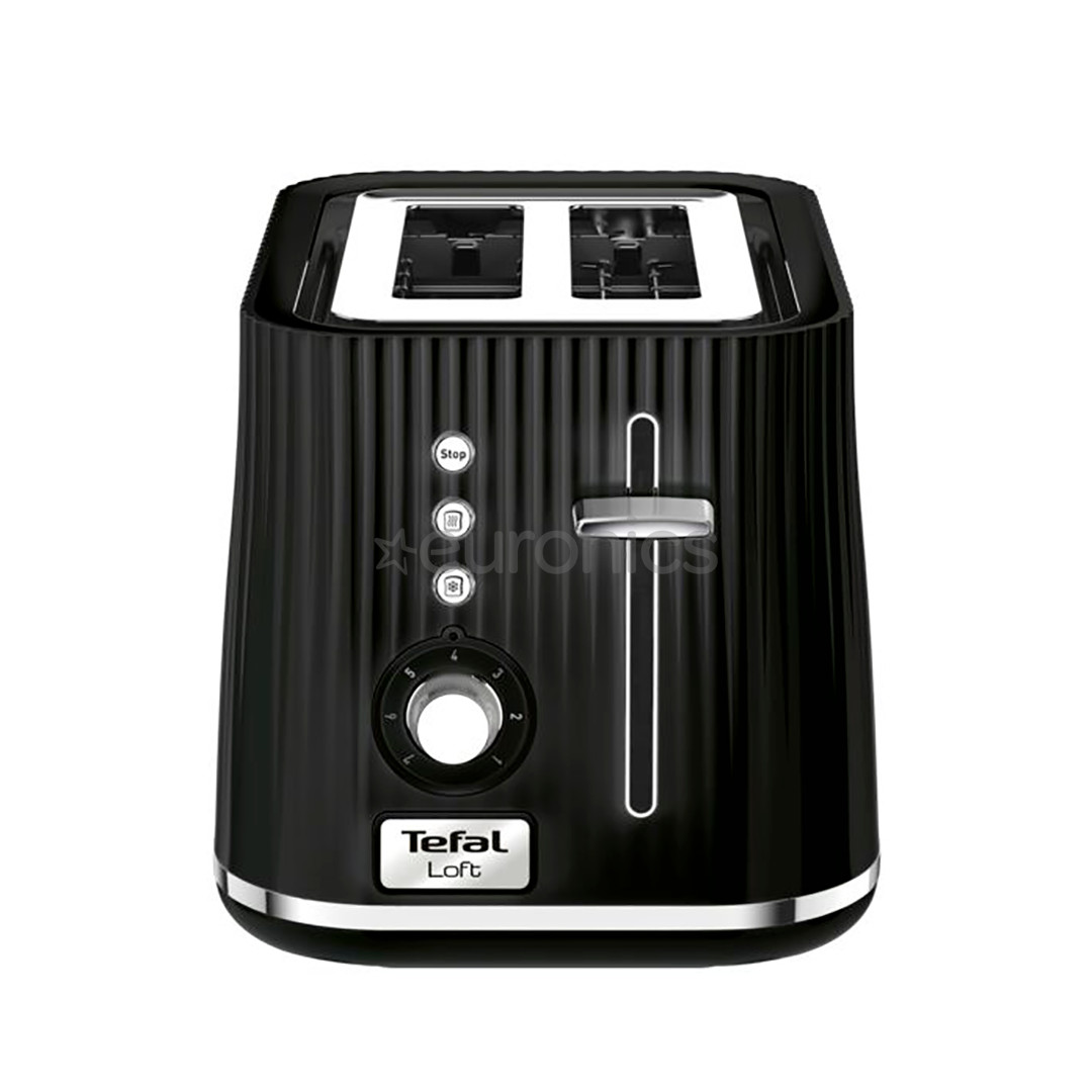 Tefal Loft, 850 W, black - Toaster