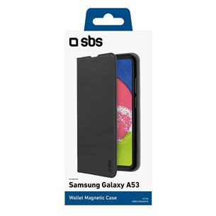 SBS, Samsung Galaxy A53, черный - Чехол