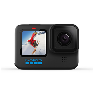 GoPro HERO10 Black Retail Bundle, must - Seikluskaamera