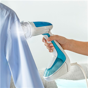 Tefal Pure Tex 4-in1, 1700 W, white/blue - Handheld steamer