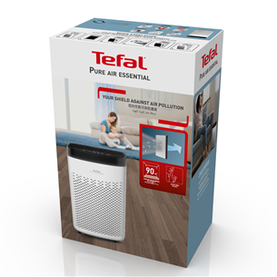 Tefal Pure Air Essential, kuni 90 m², 230 m³/h, valge - Õhupuhasti