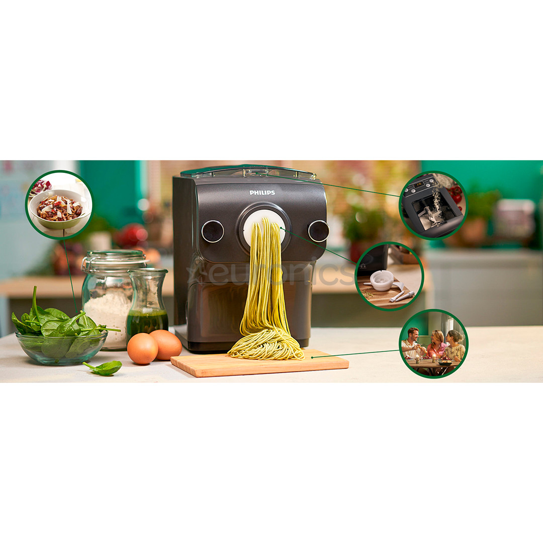Philips Avance Collection, 200 Вт, черный - Паста-машина