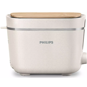 Philips Eco Conscious Edition 5000 Series, 830 W, white - Toaster HD2640/10