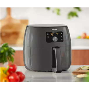 Philips Airfryer XXL, 2225 W, hall - Kuumaõhufritüür + küpsetustarvik