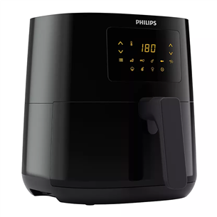 Philips Essential, 4,1 L, 1400 W, must - Kuumaõhufritüür